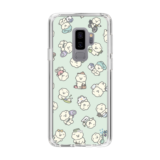 Slim Protection Case［ Mossari Mosao - Lots of Mosao - Green ］