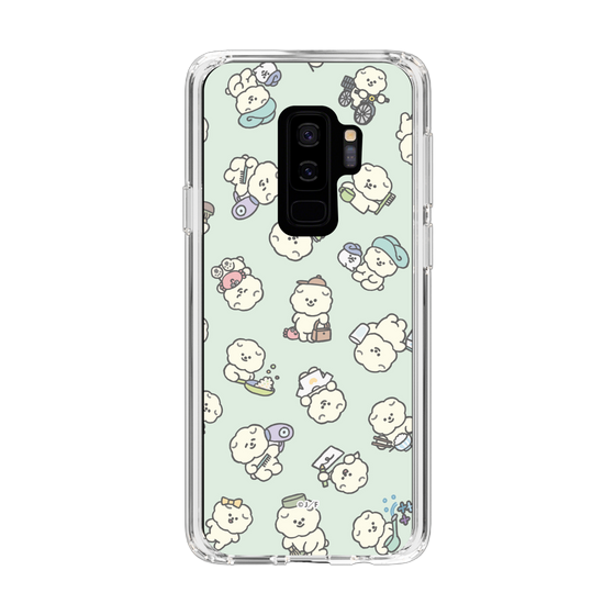 Slim Protection Case［ Mossari Mosao - Lots of Mosao - Green ］