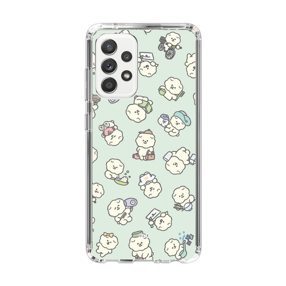 Slim Protection Case［ Mossari Mosao - Lots of Mosao - Green ］
