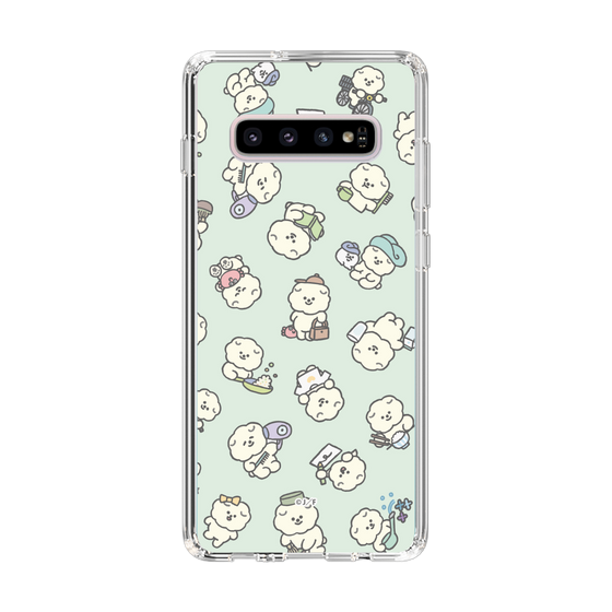 Slim Protection Case［ Mossari Mosao - Lots of Mosao - Green ］