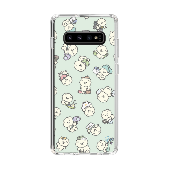 Slim Protection Case［ Mossari Mosao - Lots of Mosao - Green ］