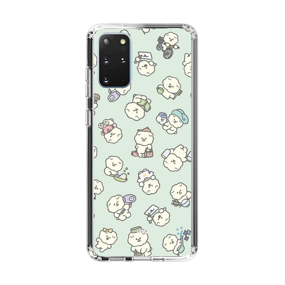 Slim Protection Case［ Mossari Mosao - Lots of Mosao - Green ］