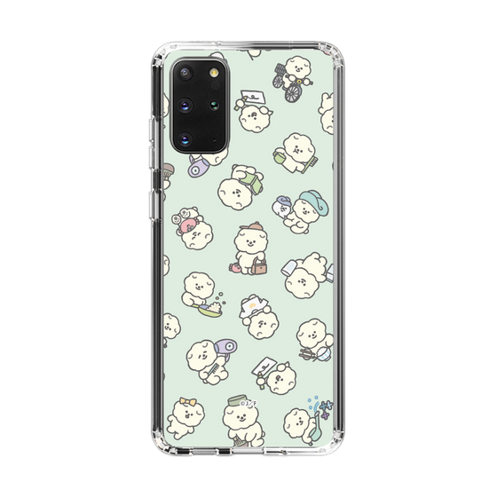 Slim Protection Case［ Mossari Mosao - Lots of Mosao - Green ］