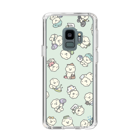 Slim Protection Case［ Mossari Mosao - Lots of Mosao - Green ］