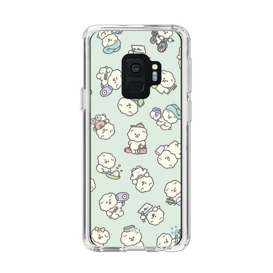 Slim Protection Case［ Mossari Mosao - Lots of Mosao - Green ］
