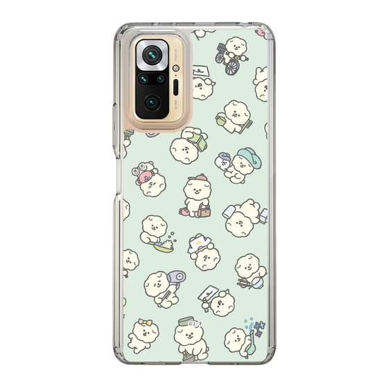 Slim Protection Case［ Mossari Mosao - Lots of Mosao - Green ］