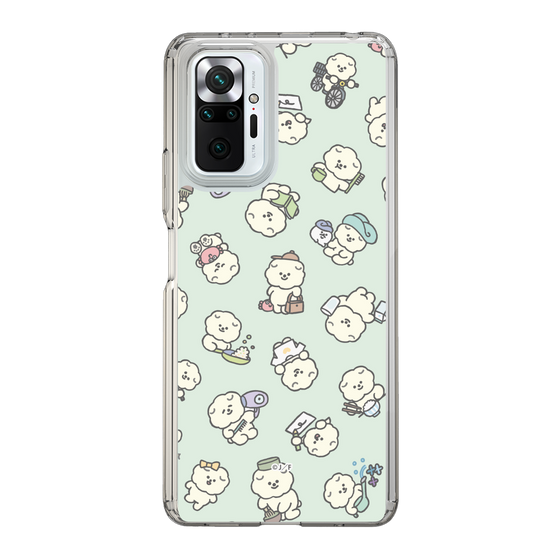 Slim Protection Case［ Mossari Mosao - Lots of Mosao - Green ］