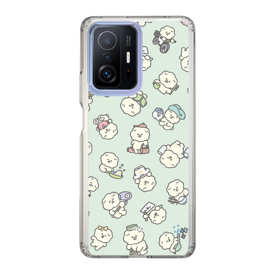 Slim Protection Case［ Mossari Mosao - Lots of Mosao - Green ］