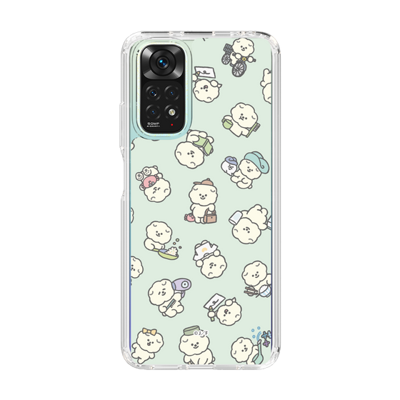 Slim Protection Case［ Mossari Mosao - Lots of Mosao - Green ］