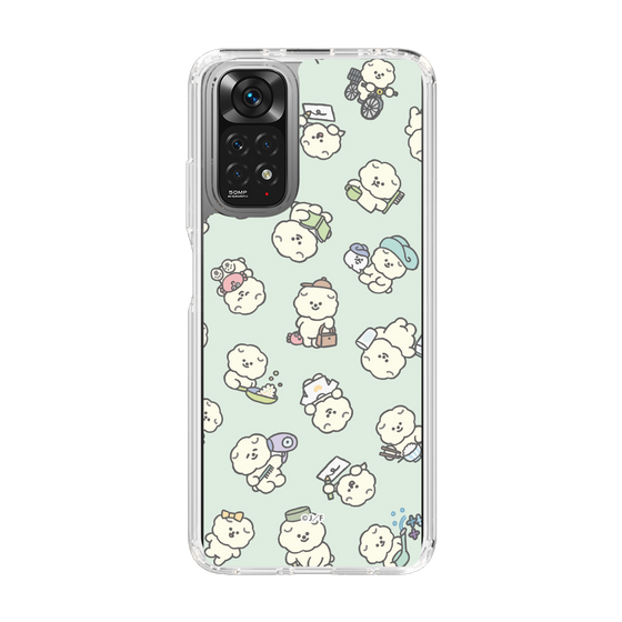 Slim Protection Case［ Mossari Mosao - Lots of Mosao - Green ］