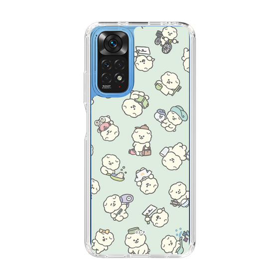 Slim Protection Case［ Mossari Mosao - Lots of Mosao - Green ］