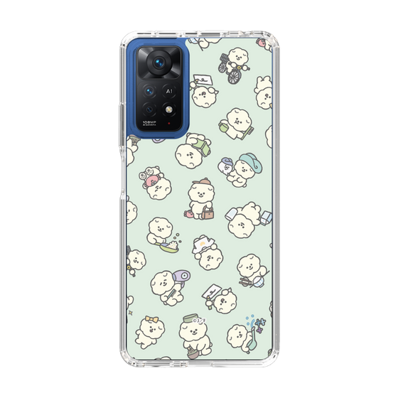 Slim Protection Case［ Mossari Mosao - Lots of Mosao - Green ］
