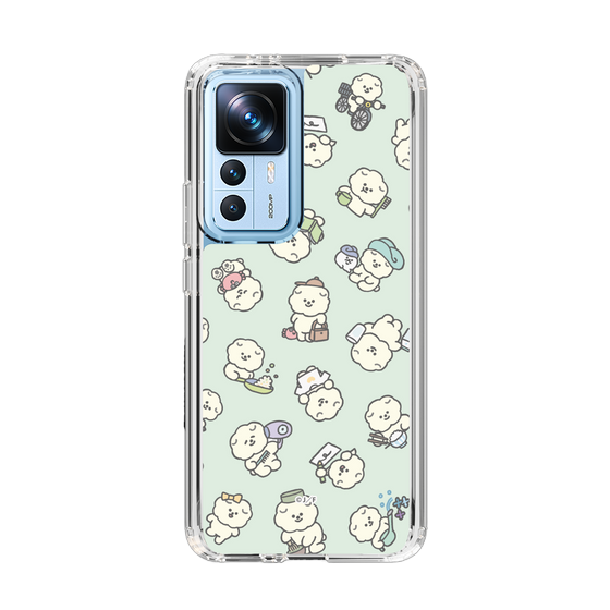 Slim Protection Case［ Mossari Mosao - Lots of Mosao - Green ］