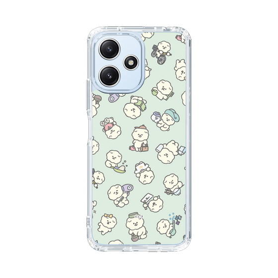 Slim Protection Case［ Mossari Mosao - Lots of Mosao - Green ］