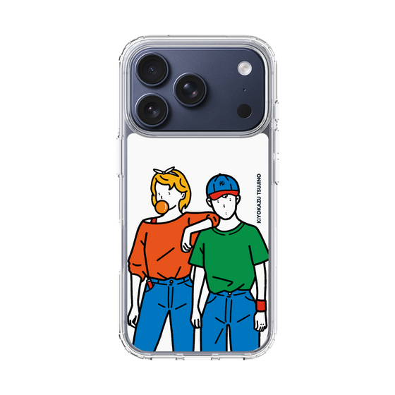 Slim Protection Case［ Kiyokazu Tsujino - Girl and Boy   ］