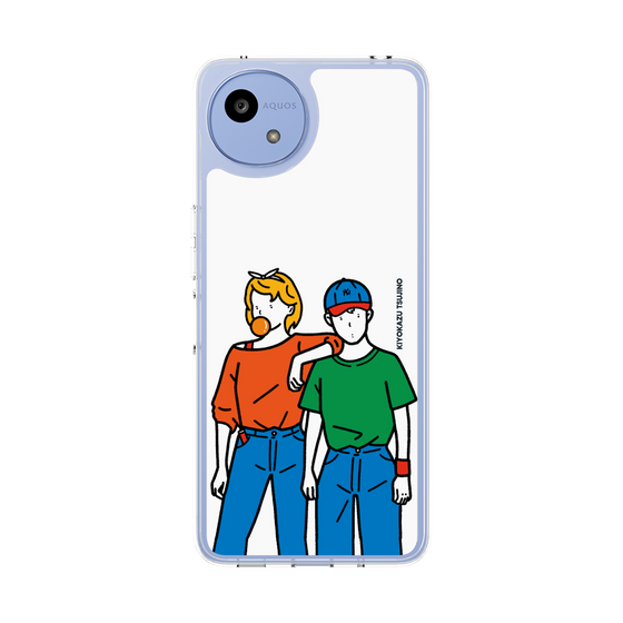 Slim Protection Case［ Kiyokazu Tsujino - Girl and Boy   ］