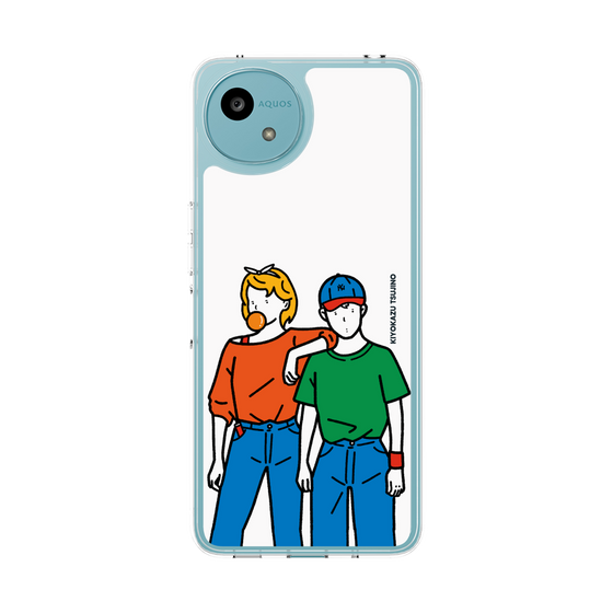 Slim Protection Case［ Kiyokazu Tsujino - Girl and Boy   ］