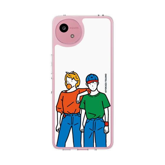 Slim Protection Case［ Kiyokazu Tsujino - Girl and Boy   ］