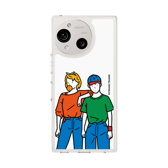 Slim Protection Case［ Kiyokazu Tsujino - Girl and Boy   ］