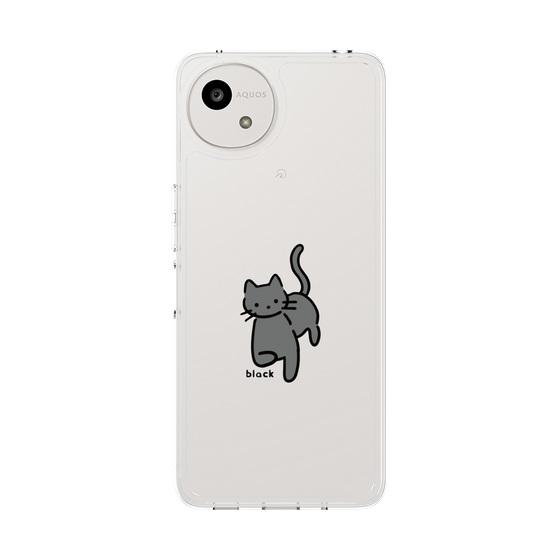 Slim Protection Case［ Original - CASEPLAY Cat - black ］