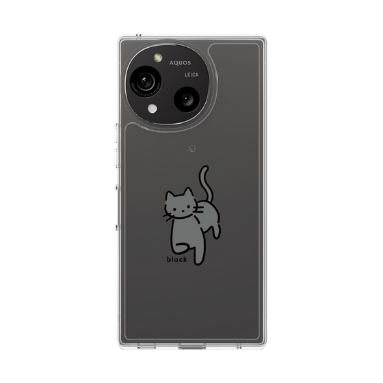 Slim Protection Case［ Original - CASEPLAY Cat - black ］
