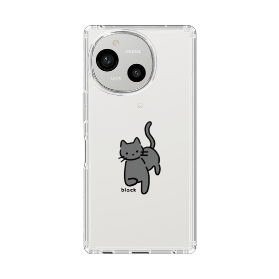 Slim Protection Case［ Original - CASEPLAY Cat - black ］