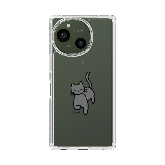 Slim Protection Case［ Original - CASEPLAY Cat - black ］