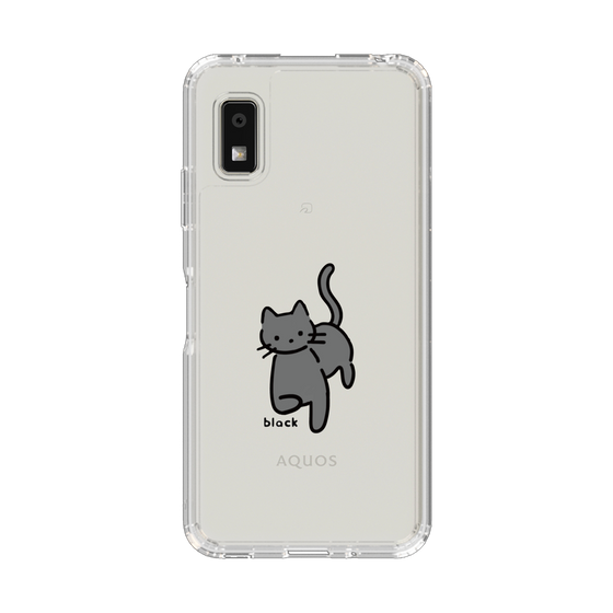 Slim Protection Case［ Original - CASEPLAY Cat - black ］