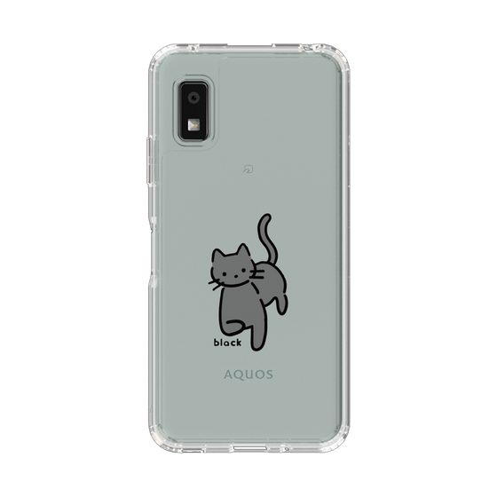Slim Protection Case［ Original - CASEPLAY Cat - black ］