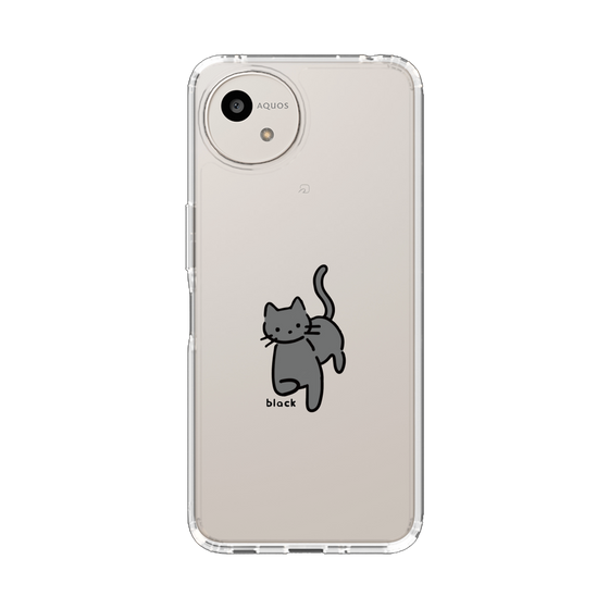 Slim Protection Case［ Original - CASEPLAY Cat - black ］