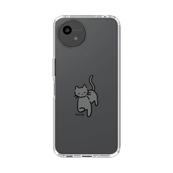 Slim Protection Case［ Original - CASEPLAY Cat - black ］
