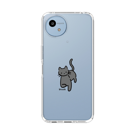 Slim Protection Case［ Original - CASEPLAY Cat - black ］