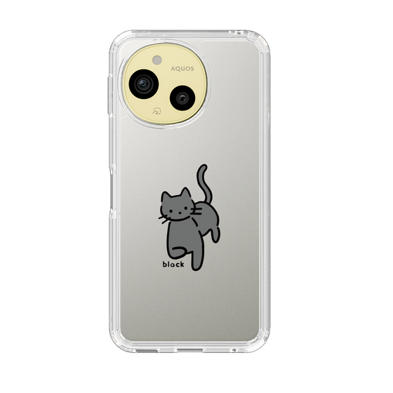 Slim Protection Case［ Original - CASEPLAY Cat - black ］