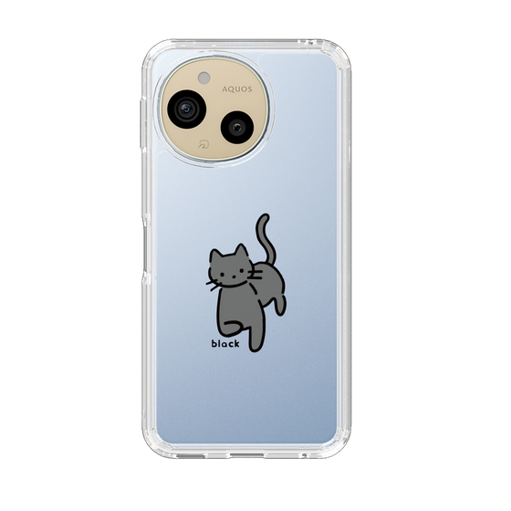 Slim Protection Case［ Original - CASEPLAY Cat - black ］