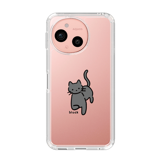 Slim Protection Case［ Original - CASEPLAY Cat - black ］