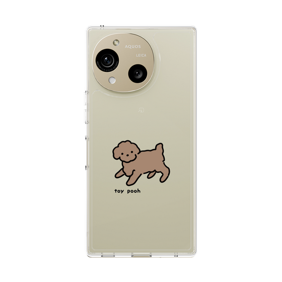 Slim Protection Case［ Original - CASEPLAY Dog - Toy Pooh ］