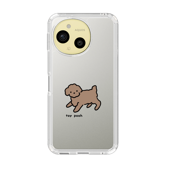 Slim Protection Case［ Original - CASEPLAY Dog - Toy Pooh ］