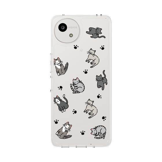 Slim Protection Case［ Original - CASEPLAY Cat All-over Pattern - color ］