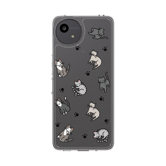 Slim Protection Case［ Original - CASEPLAY Cat All-over Pattern - color ］