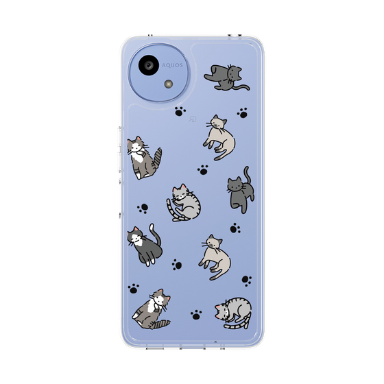 Slim Protection Case［ Original - CASEPLAY Cat All-over Pattern - color ］