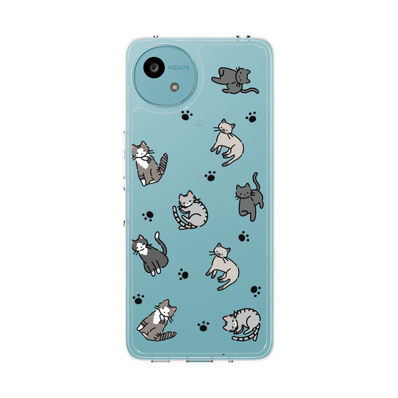 Slim Protection Case［ Original - CASEPLAY Cat All-over Pattern - color ］