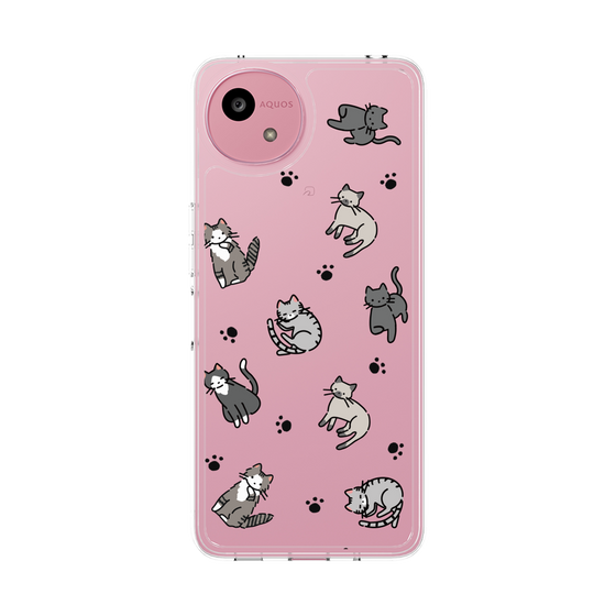 Slim Protection Case［ Original - CASEPLAY Cat All-over Pattern - color ］