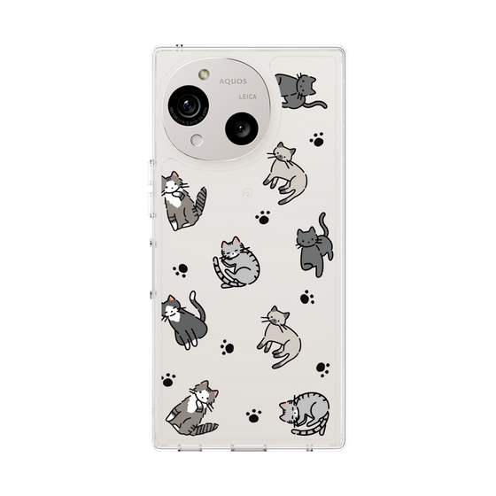 Slim Protection Case［ Original - CASEPLAY Cat All-over Pattern - color ］