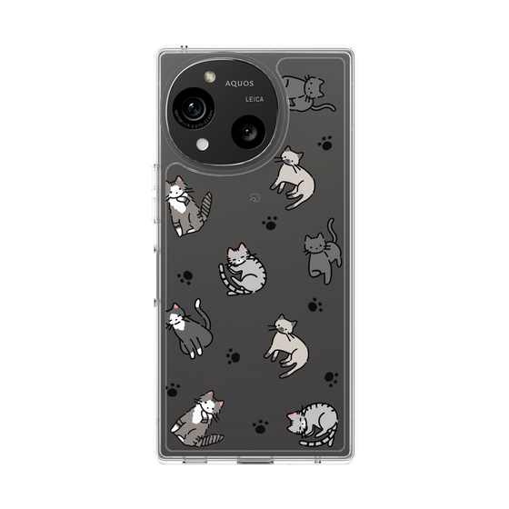 Slim Protection Case［ Original - CASEPLAY Cat All-over Pattern - color ］