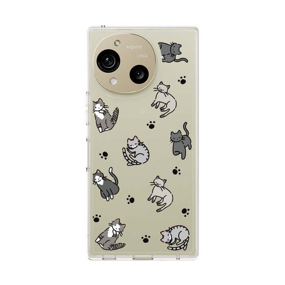 Slim Protection Case［ Original - CASEPLAY Cat All-over Pattern - color ］