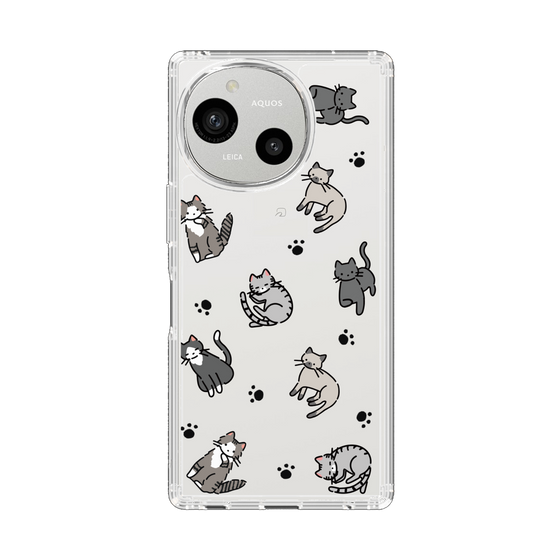 Slim Protection Case［ Original - CASEPLAY Cat All-over Pattern - color ］