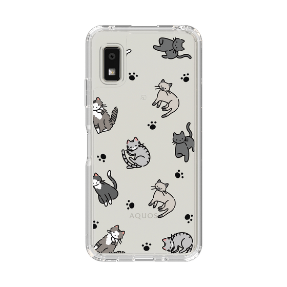 Slim Protection Case［ Original - CASEPLAY Cat All-over Pattern - color ］
