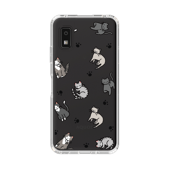 Slim Protection Case［ Original - CASEPLAY Cat All-over Pattern - color ］