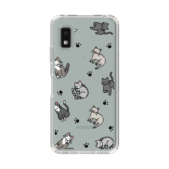 Slim Protection Case［ Original - CASEPLAY Cat All-over Pattern - color ］