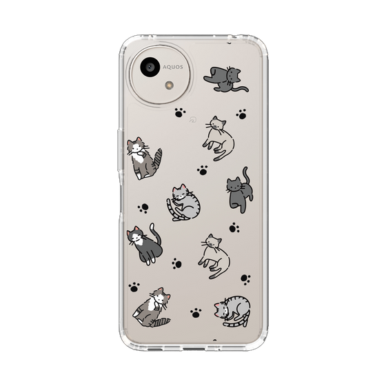 Slim Protection Case［ Original - CASEPLAY Cat All-over Pattern - color ］